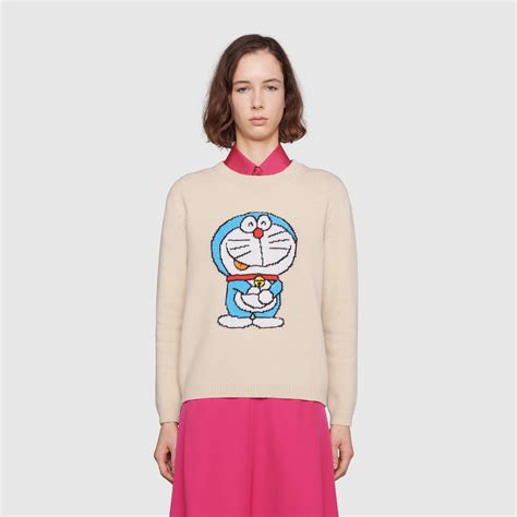 doraemon x gucci コレクション|Gucci Doraemon sweater.